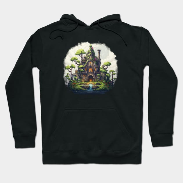 Old Growth Manor Hoodie by Pixel Dreams